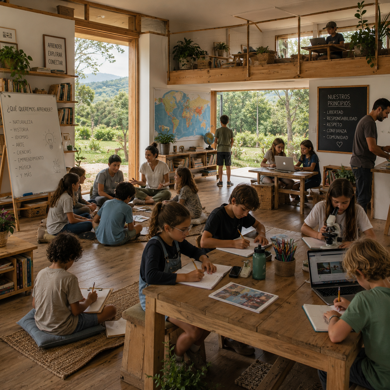 Educación Worldschooling
